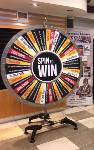 giant prize wheel